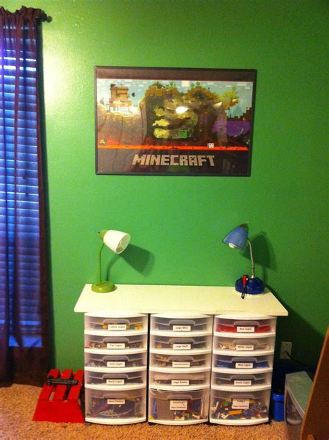 Maybe you would like to learn more about one of these? Minecraft room pic 4 with Lego creation station ...