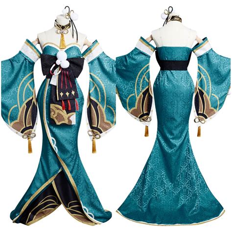 genshin impact ms hina gorou outfits halloween carnival suit cosplay c cossky cosplay outfits