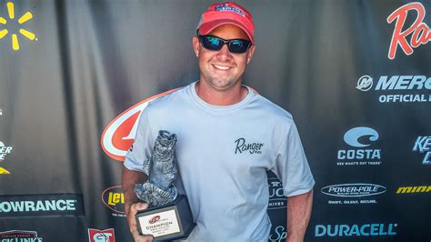 Bentons Kindy Wins Flw Bass Fishing League Arkie Division Event On