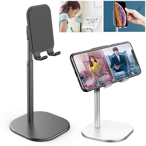 Cell Phone Stand Angle Adjustable Phone Holder Cradle For