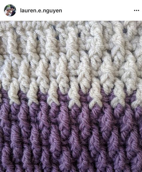 Updated The Alpine Blanket Stitch Pattern Yarnhookneedles