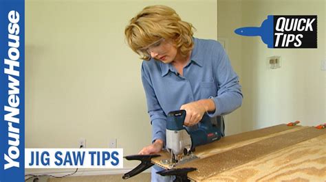 How To Use A Jigsaw For Straight Cuts Quick Tip Youtube