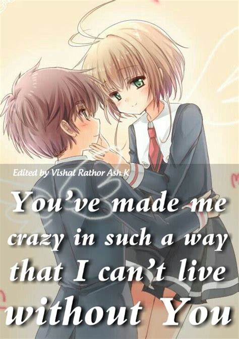 This Quotes Dedicated To My Waifu 😁😁 Cant Live Without You Living