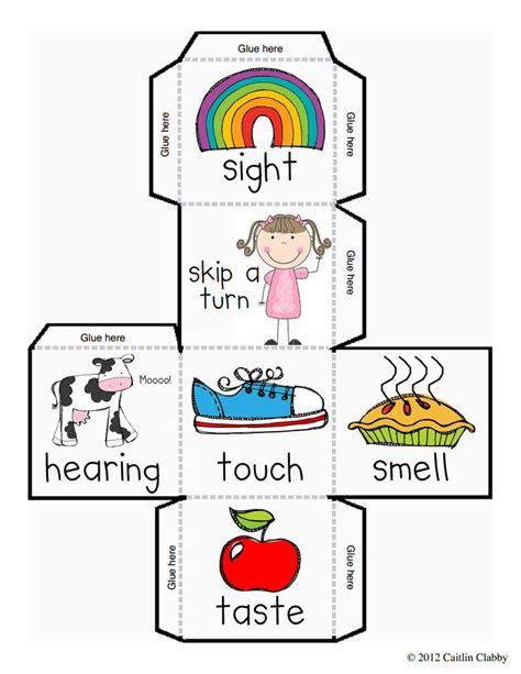 Children are curious, and their questions about life around them are. FIve senses dice and recording sheet FREE | 5 Senses ...