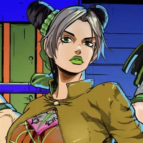 Jjba Anime Part Stone Ocean Jolyne Kujo Icon Pfp Green Dolphin Dont Kill My Vibe Jojo