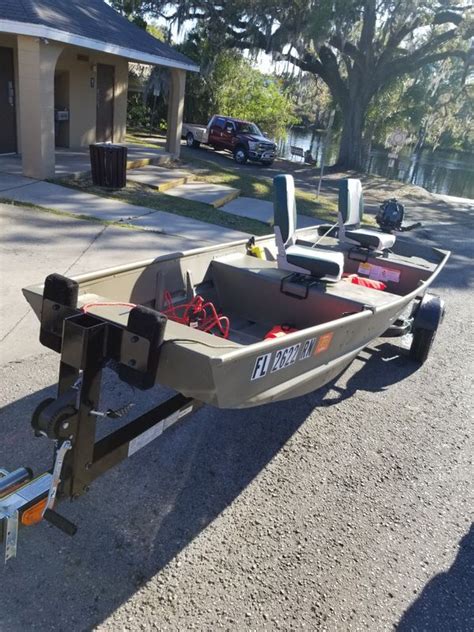 14 Ft Tracker Jon Boat For Sale In Valrico Fl Offerup