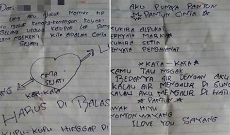 Surat cinta anak kelas 3 SD yang lucu dan super lebay – Batok