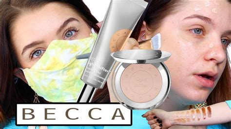 Becca Light Shifter Dewing Tint And Finishing Veil Review Wear Test Becca Tints Wear Test