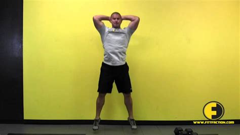 Prisoner Squat Jump Youtube