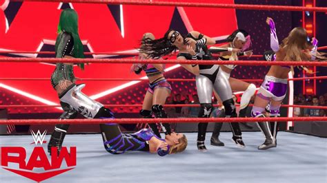 Wwe 2k22 Raw 6 Women Battle Royal Winning Team Faces Gigiandjessica At Er