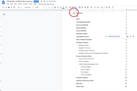 Cara Membuat Daftar Isi Secara Otomatis Di Google Docs