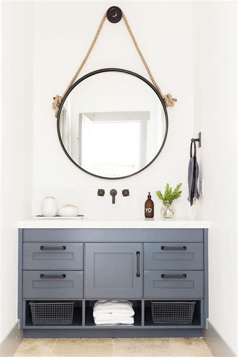 Extra large round copper wall mounted mirror modern contemporary scandi decor. Use Round Mirrors To Complete Any Room in Your Home ...