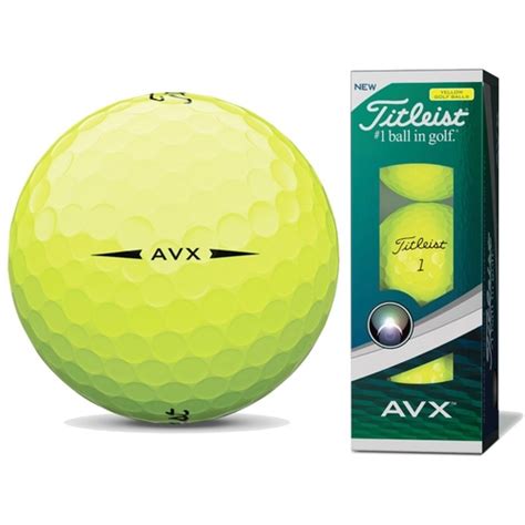 Titleist Avx Yellow Golf Balls Multibuy Offer