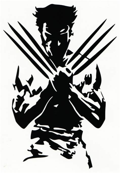 Black and white superhero tattoo. wolverine - Buscar con Google | Wolverine art, Wolverine ...