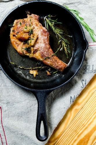 Roasted boneless center cut pork chops with red winethebossykitchen.com. Perfect Pan Seared Pork Chops | I'd Rather Be A Chef
