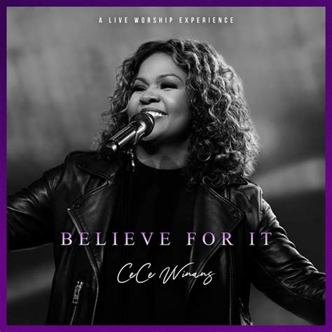 Cece Winans Believe For It Live Cd