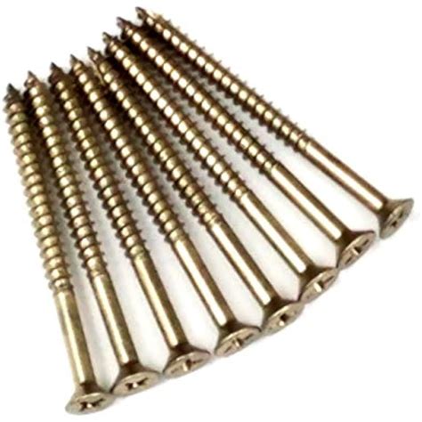 Hinge Outlet Bright Polished Brass Wood Screws 9 X 3 Inch Residential