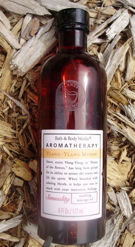 Bath And Body Works Aromatherapy Sensuality Massage Oil Ylang Ylang Myr