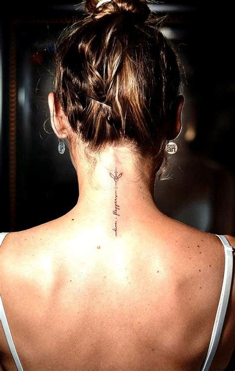 Impressive Neck Tattoo Ideas That You Will Love Graceful Thin
