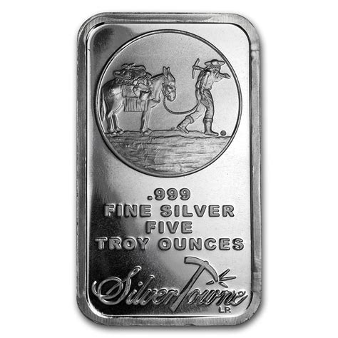 Buy 5 Oz Silver Bar Silvertowne Apmex