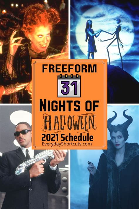Mark Your Calendars For Freeforms 31 Nights Of Halloween Coming