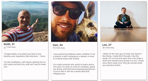 Tinder Profile Examples For Men Tips And Templates See U Tonight