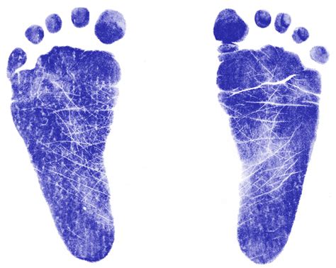 Baby Footprints Clipart Ba Footprint Clip Art Clipartsco Baby Clip