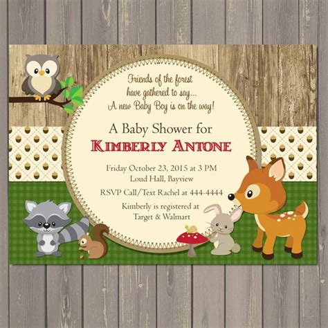 We did not find results for: Woodland Baby Shower Invitations Forest Animals Shower