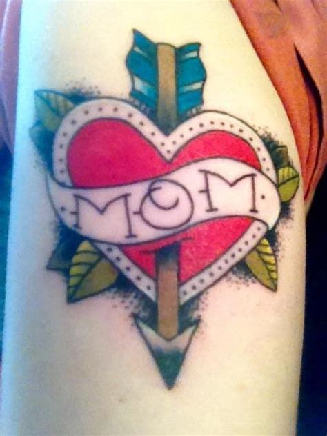 Traditional Mom Tattoo For Mothers Day Done By Meg At Monkeys Uncle