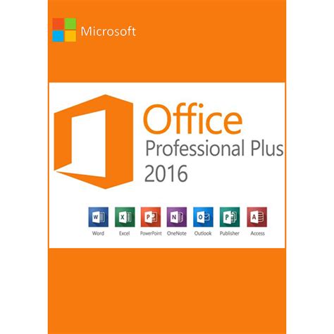 Microsoft Office 2016 Professional Plus Office 2016 Pro Plus 1 User