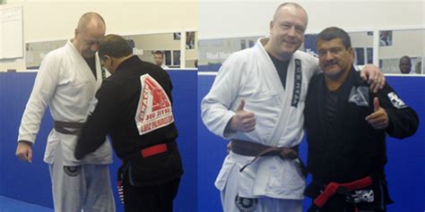 James Speight Received His Brown Belt From Luiz Palhares Greenville