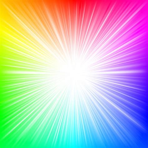 Vector Abstract Rainbow Background — Stock Vector © Silvertiger 5715410