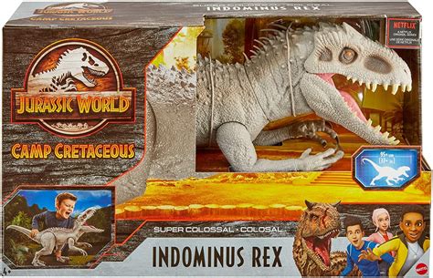 Super Colossal Indominus Rex Jurassic World Mattel Gph95 1001juguetes