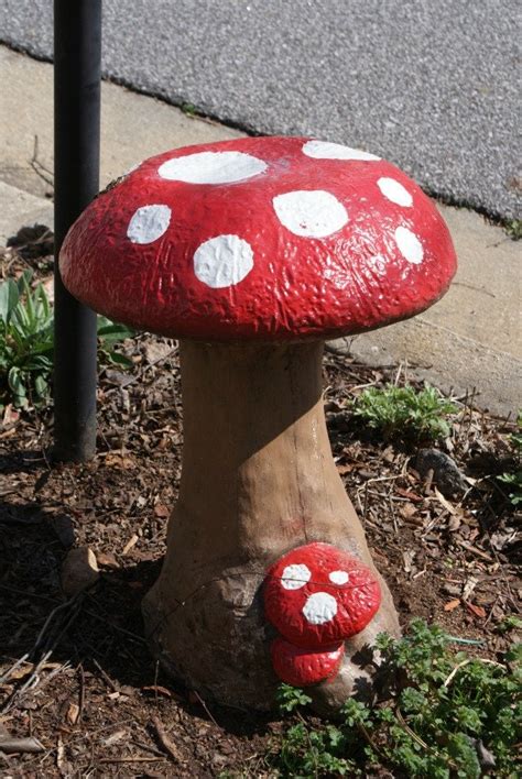Outdoor Decor Mushroom