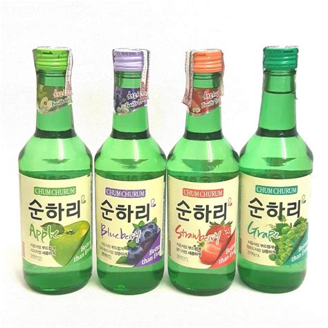 Kit Bebidas Coreana Alco Lica Soju Com Sabores Frete Gr Tis