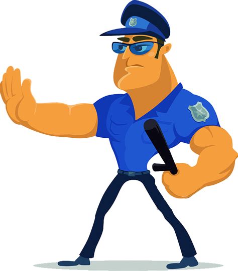 Security Guard Cartoon Security Guard Clip Art Transparent Png The