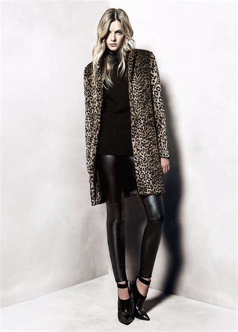 MANGO Animal Print Faux Fur Coat – LifeStyle Fancy