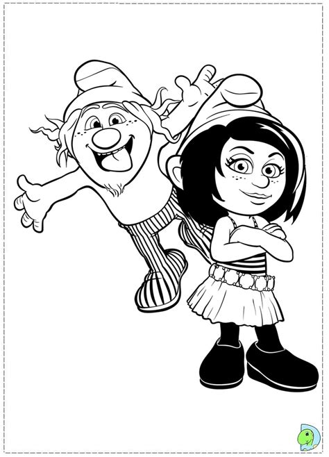 Free printable the smurfs coloring pages for kids. The Smurfs 2 Coloring page- DinoKids.org