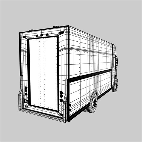 Delivery Van Fedex Modelo 3D $50 - .ma .fbx .obj - Free3D