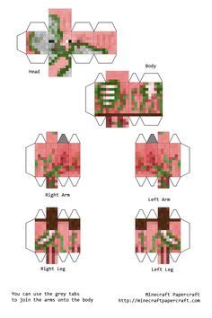 Bastelvorlagen inspirierend die25 minecraft bastelvorlagen. Die 27 besten Bilder zu minecraft bastelvorlagen | Bastelvorlagen, Minecraft, Basteln