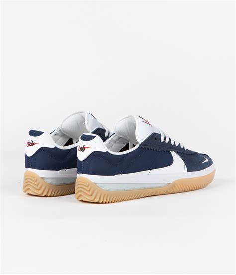 Nike SB BRSB Shoes - Navy / White - Navy - University Red | Flatspot