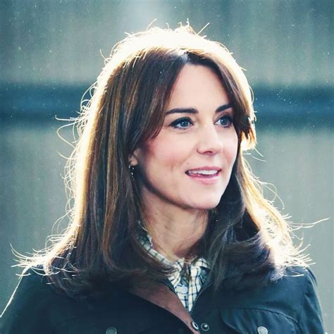 Her husband, prince william, duke of cambridge. Kate Middleton Debuts Curtain Bangs In Ireland