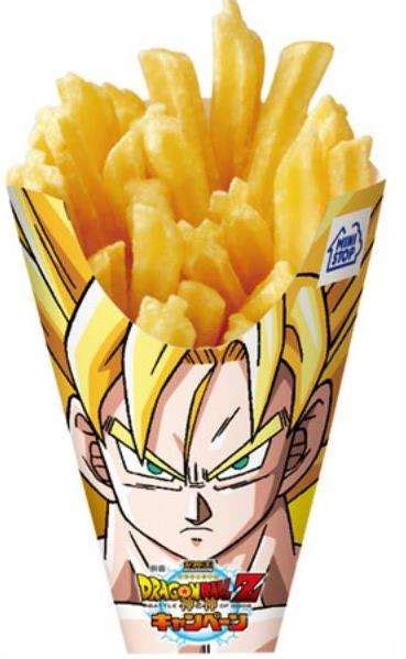 Dragon ball z lets you take on the role of of almost 30 characters. Anime Fast Food Packaging : goku's hair