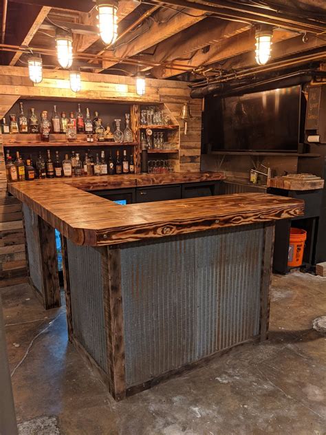 Reclaimed Corrugated Barn Tin Wainscoting Tin Wainscoting Rustic