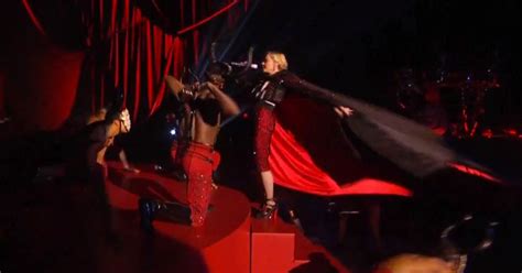 Madonna Fell Down The Stairs But Kept Performing Because Shes A Gd