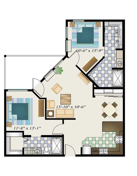 Senior Living Home Plans