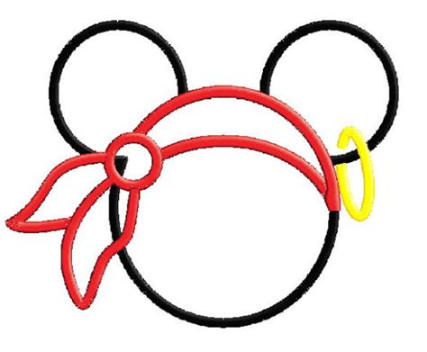 Free Outline Of Mickey Mouse Download Free Outline Of Mickey Mouse Png
