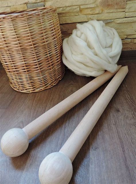 Knitting Needles Giant Knitting Needles Huge Needles Wooden Knitting