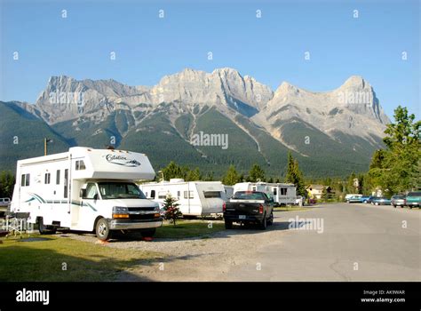 Camping Canmore Banff National Park Alberta Canada Canadian Rockies
