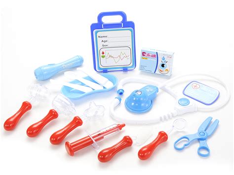 Toys Doctor And Nurse Kit Kids Pretend Play Medical Kit With 16pcs